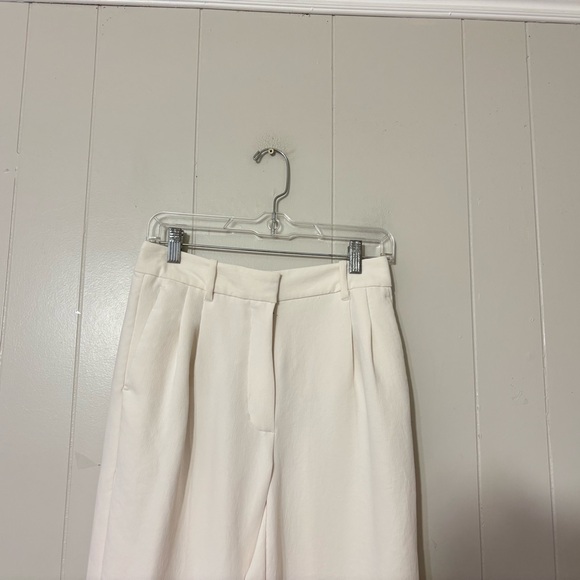 Wilfred The Effortless Pants Cropped White Size 6 #81705 - Picture 2 of 11